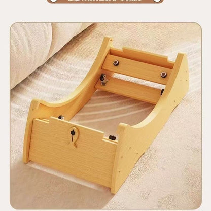 Natural Wood Cat Exercise Treadmill Wheel – 3 Sizes & 2 Colors