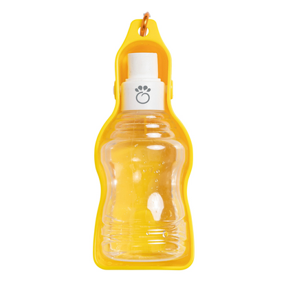 Pet Water Bottle With Foldout Bowl