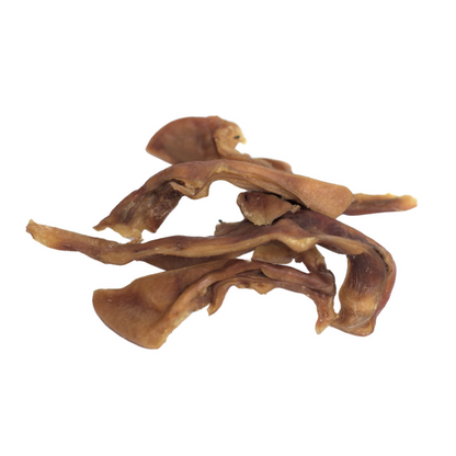 All-Natural Pig Ear Strips Dog Treats - 1 lb