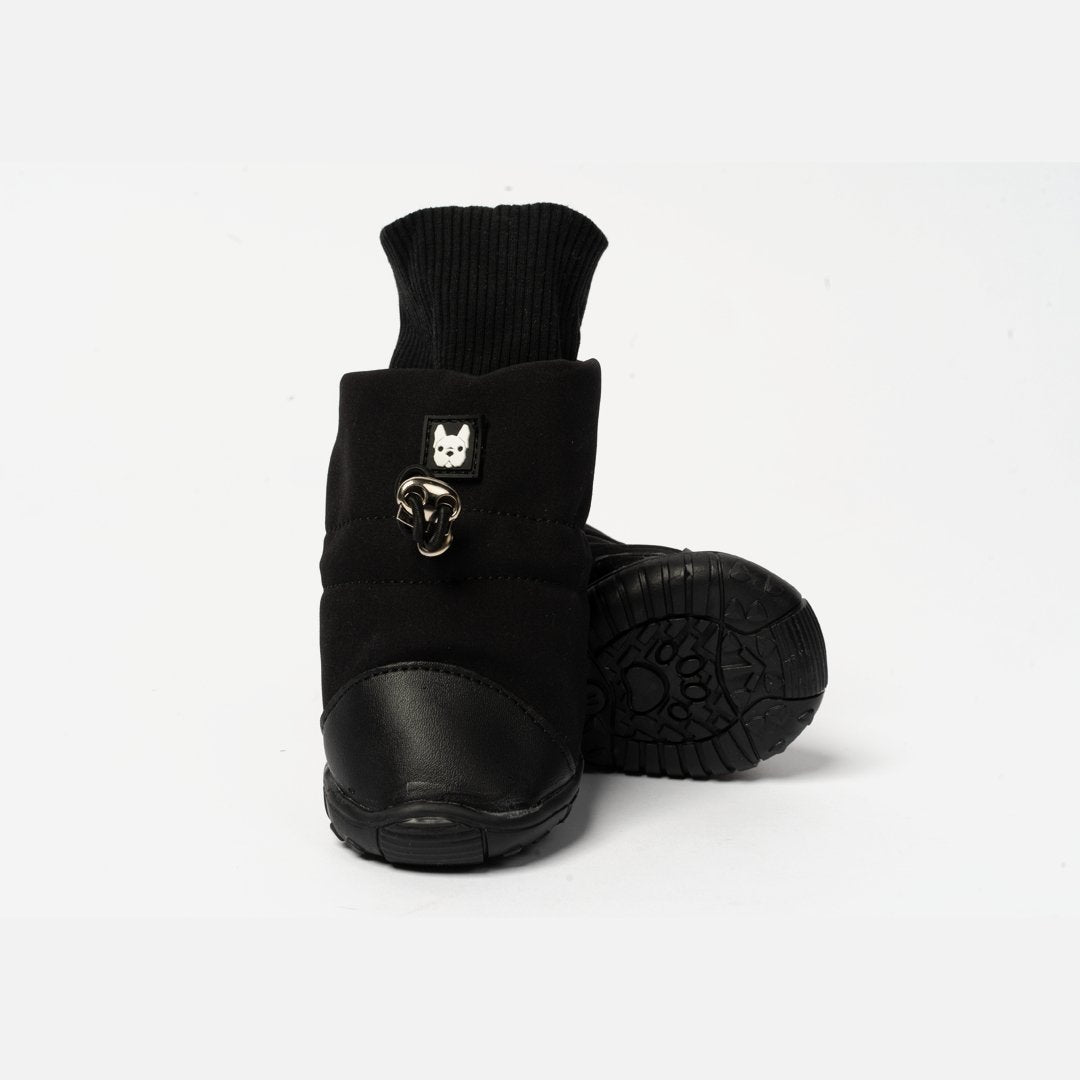 Botas para perros ajustables Morgan - Negro