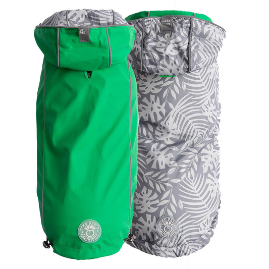 Chubasquero reversible GF Pet Elasto-Fit - Verde