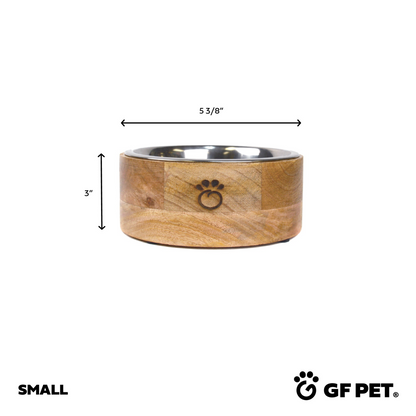 GF Pet Mango Wood Bowl Single