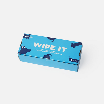 Wipe It 5 Pack Wipes (500 Wipes) - Keep Your Pet Clean and Fresh with Convenience