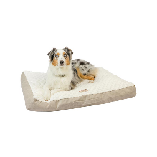 Armarkat Large Dog Crate Mat with Poly Fill Cushion & Removable Cover