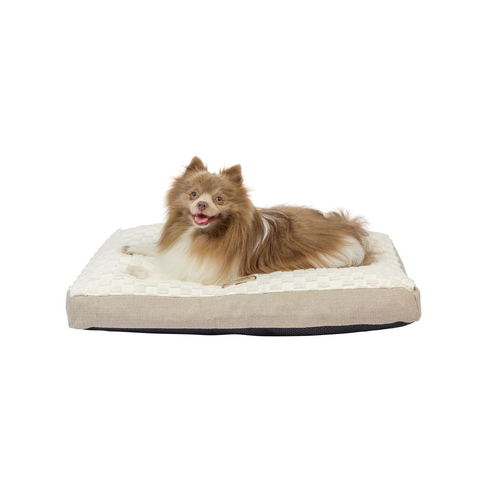 Armarkat Medium Dog Crate Mat with Poly Fill Cushion & Removable Cover