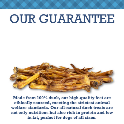 Duck Feet - All Natural Dog Treats (25-Pack)