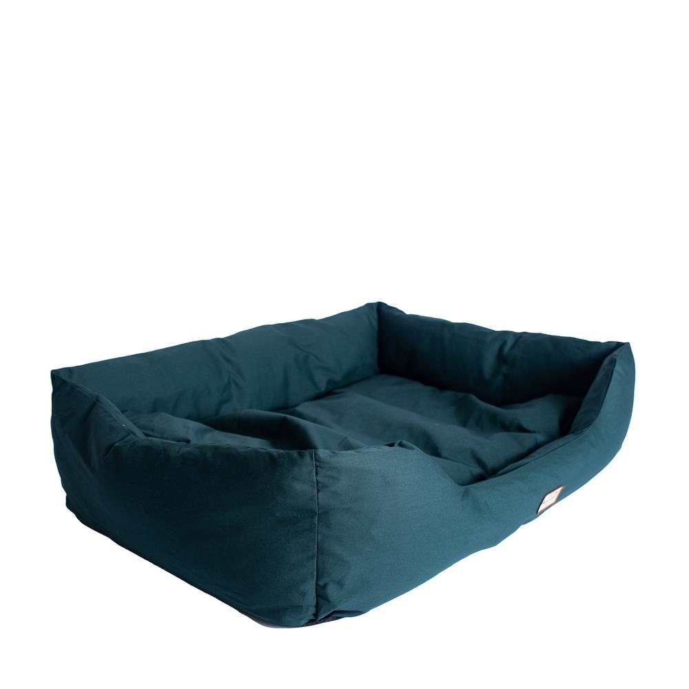 Large Laurel Green Bolstered Pet Bed - Armarkat D01FML-L