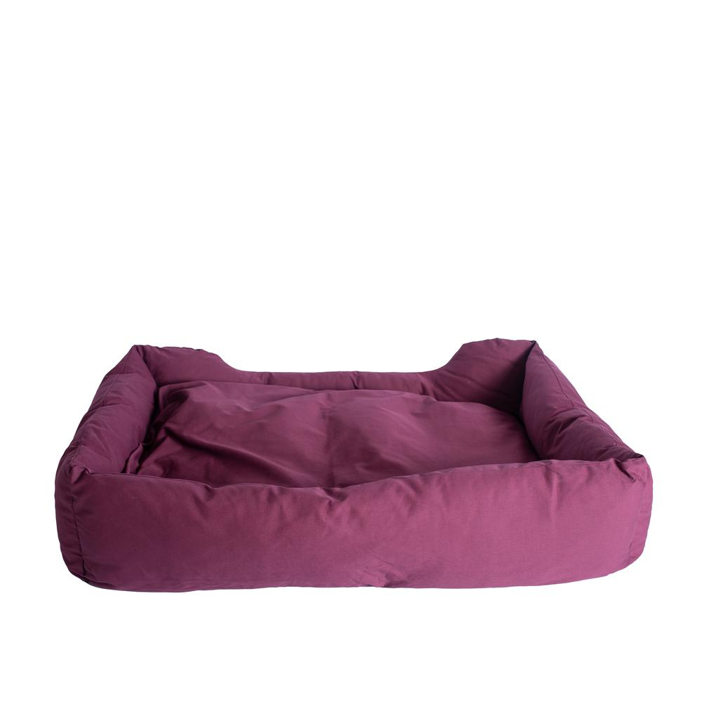 Armarkat Extra Large Burgundy Bolstered Pet Bed