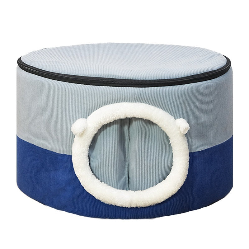 Enclosed Winter Cat & Dog House – 3 Sizes for All Breeds & Weights