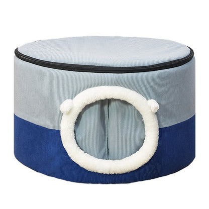 Enclosed Winter Cat & Dog House – 3 Sizes for All Breeds & Weights