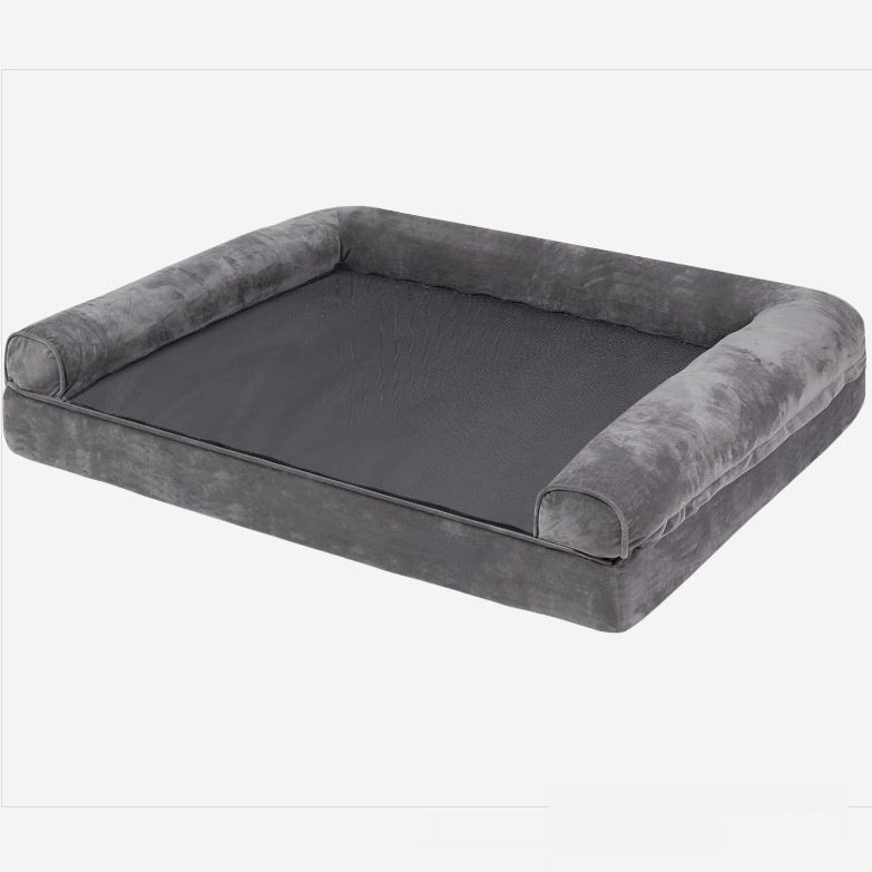 Large Fabric Dog Bed – Soft & Comfortable for Small, Medium & Large Dogs