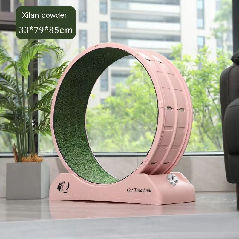 Silent Cat Exercise Roller Treadmill – 3 Colors & 2 Inner Ring Options