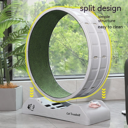 Silent Cat Exercise Roller Treadmill – 3 Colors & 2 Inner Ring Options