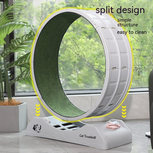 Silent Cat Exercise Roller Treadmill – 3 Colors & 2 Inner Ring Options