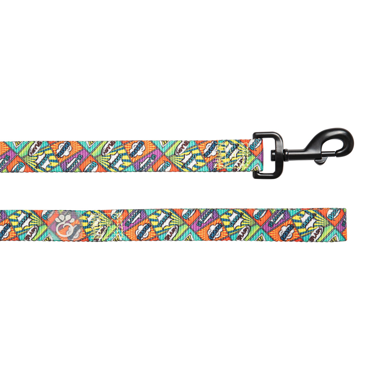 Printed Dog Leash - Comic Book