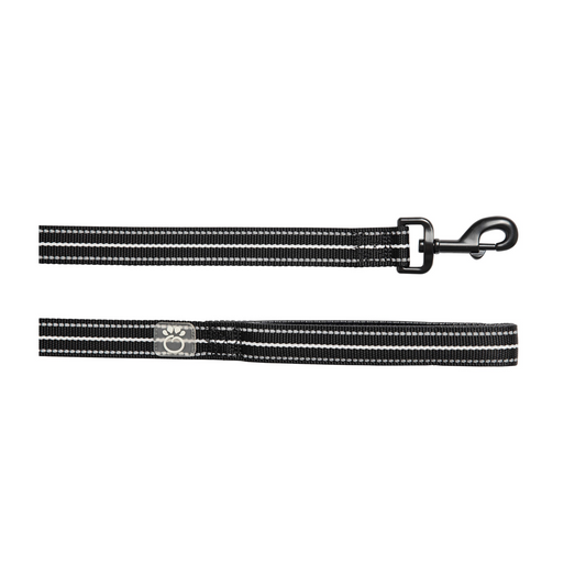 Reflective Dog Leash - Black