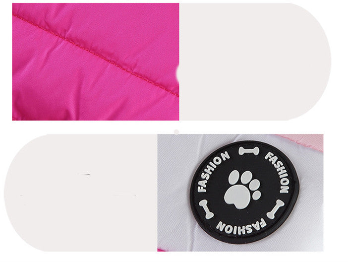 Warm Padded Winter Dog Coat for Small Dogs, Cozy Quilted Puppy Jacket for Cold Weather