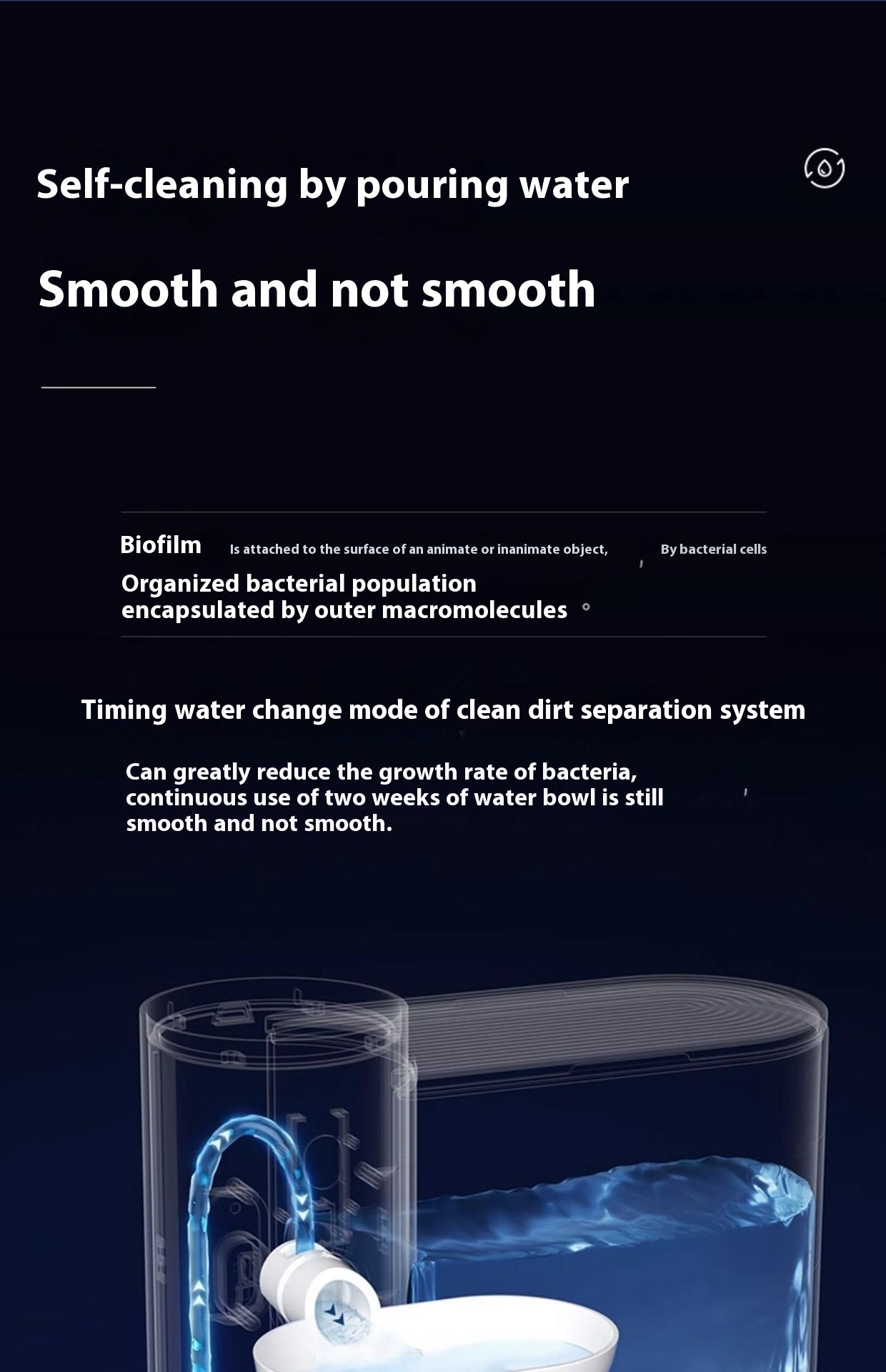 Rechargeable Automatic Smart Cat Water Fountain – 3L Cordless Gravity Pet Drinker with Built-In Lithium Battery